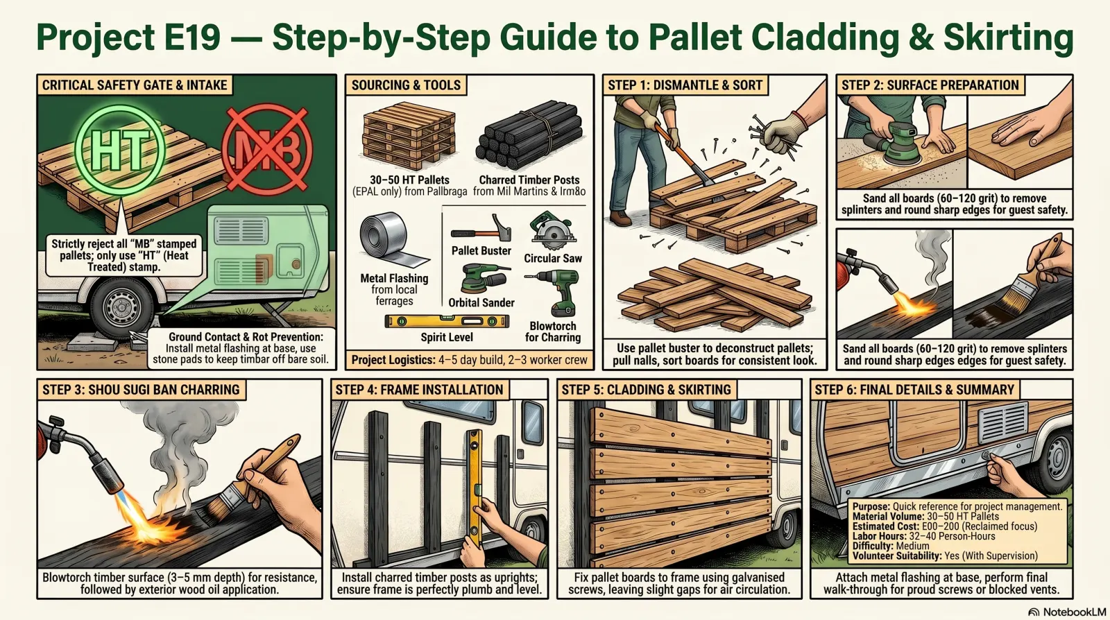 Pallet Cladding & Skirting