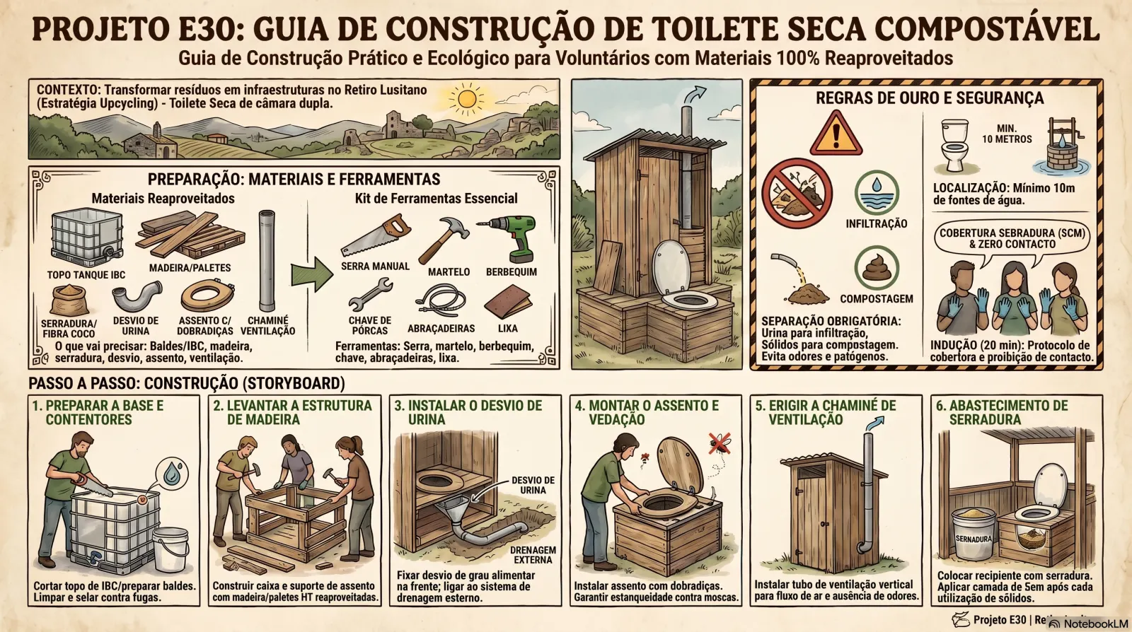 Toilete Seco Compostável