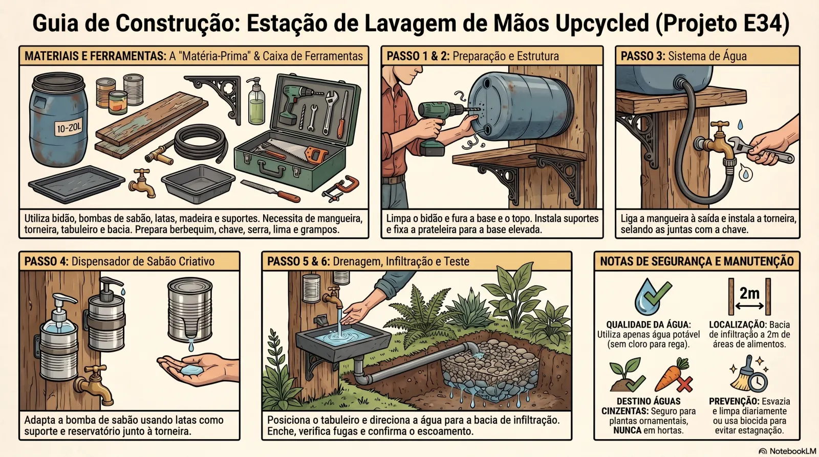 Estação de Lavagem de Mãos