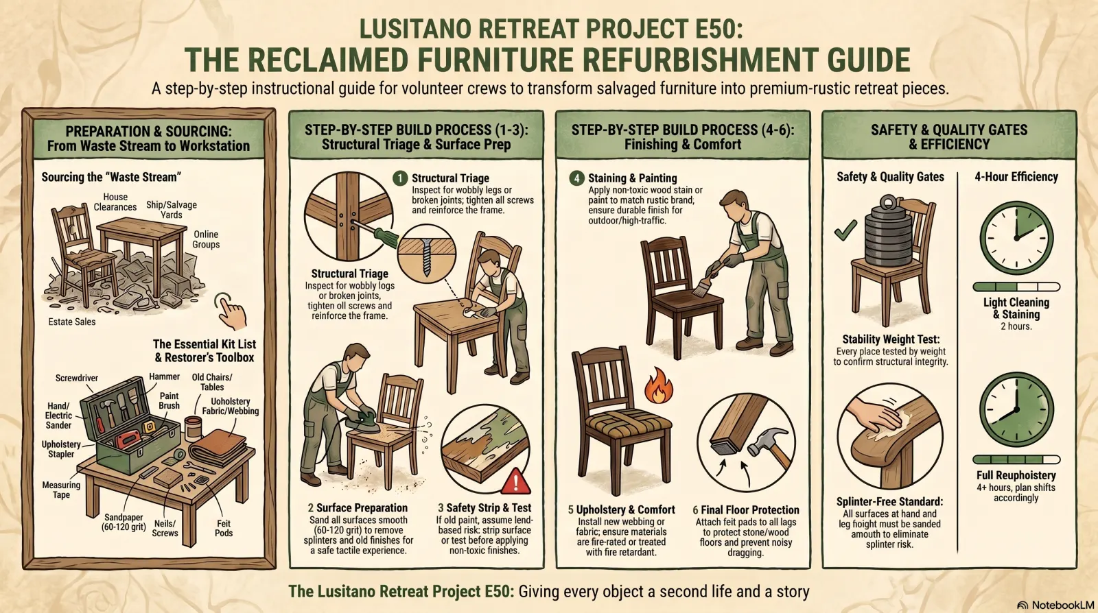 Reclaimed-Furniture Refurbishment