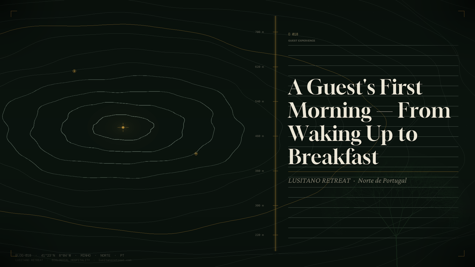 A Guest's First Morning — From Waking Up to Breakfast
