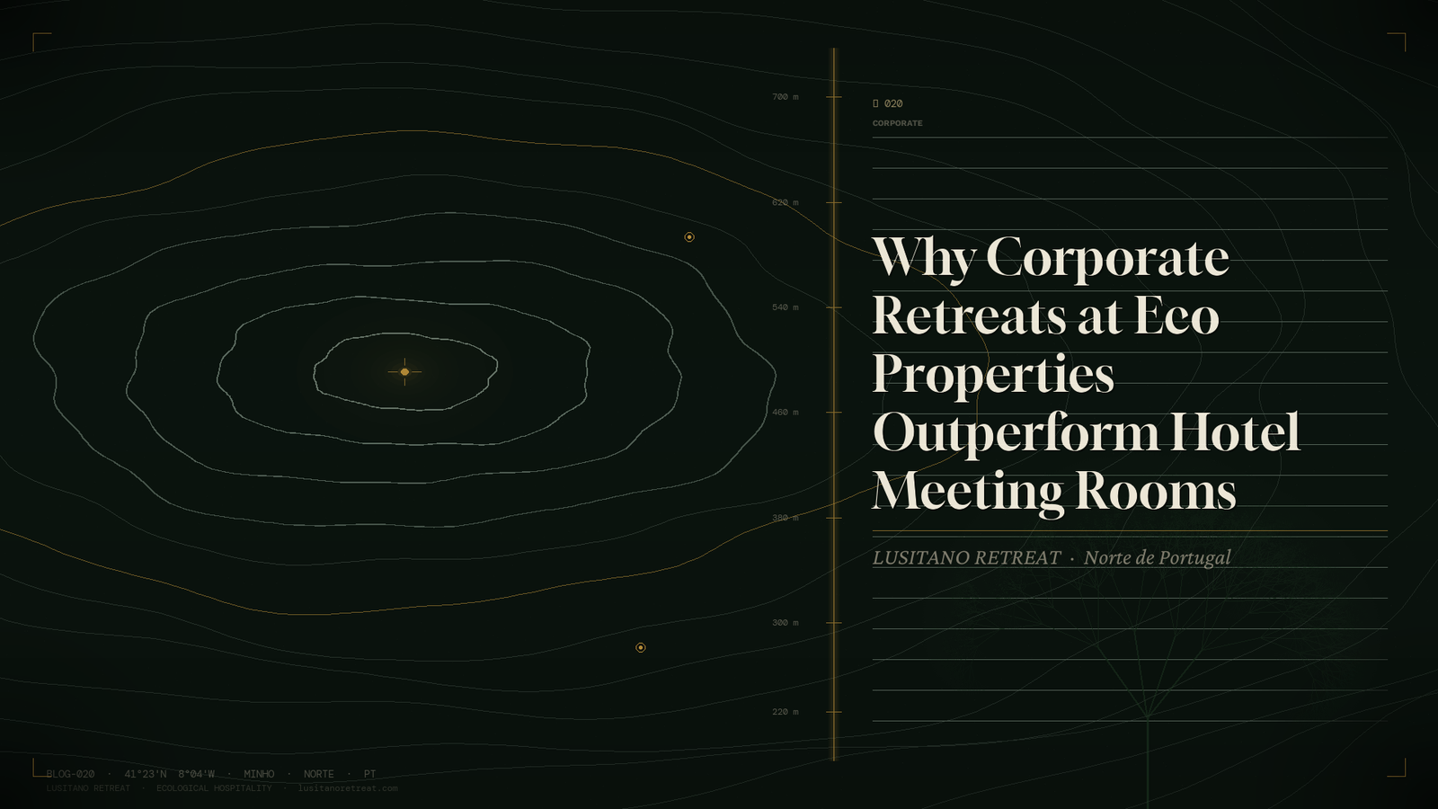 Why Corporate Retreats at Eco Properties Outperform Hotel Meeting Rooms