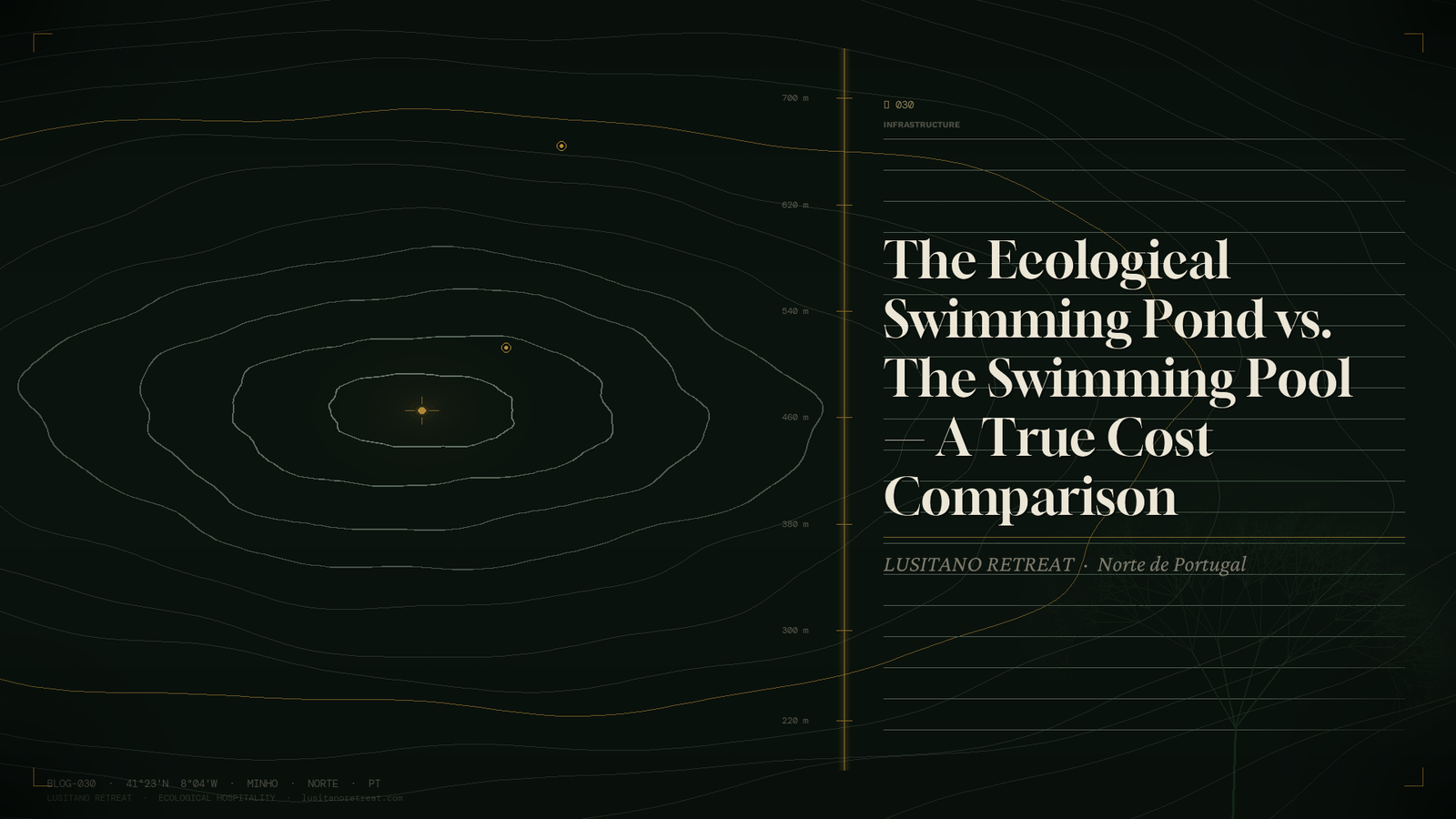 The Ecological Swimming Pond vs. The Swimming Pool — A True Cost Comparison