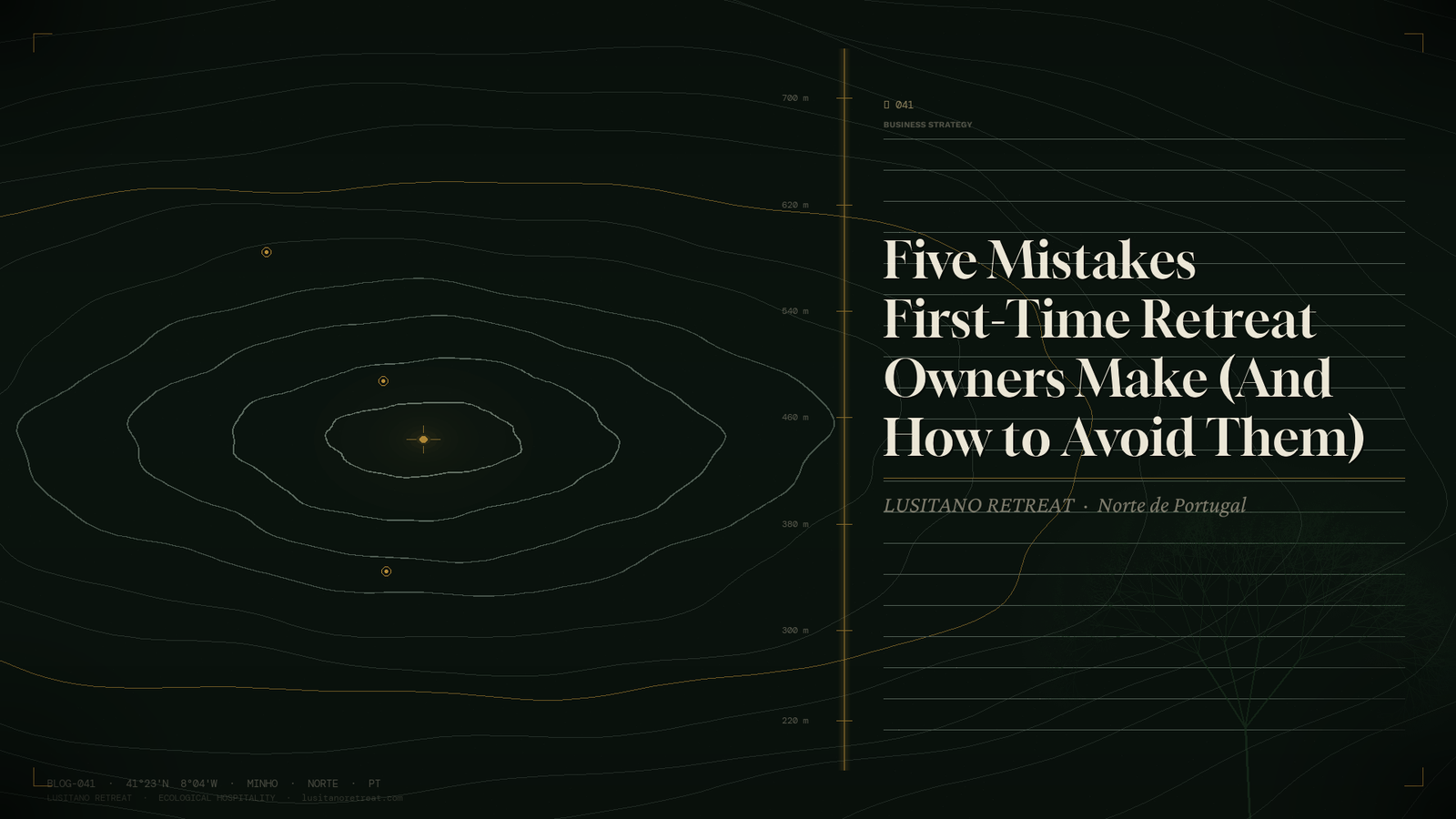 Five Mistakes First-Time Retreat Owners Make (And How to Avoid Them)