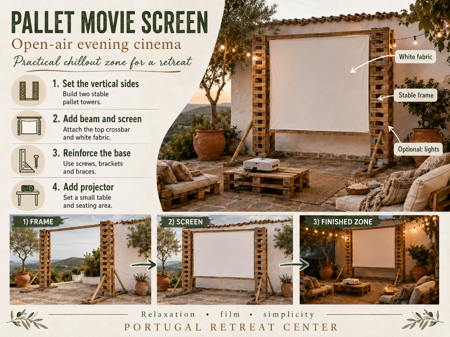 11 Things We Are Building from Pallets at Lusitano Retreat — project 6