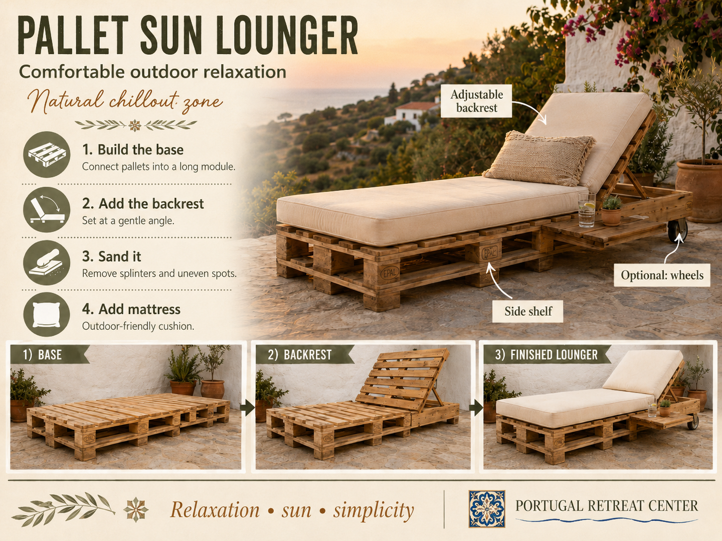 11 Things We Are Building from Pallets at Lusitano Retreat — project 11