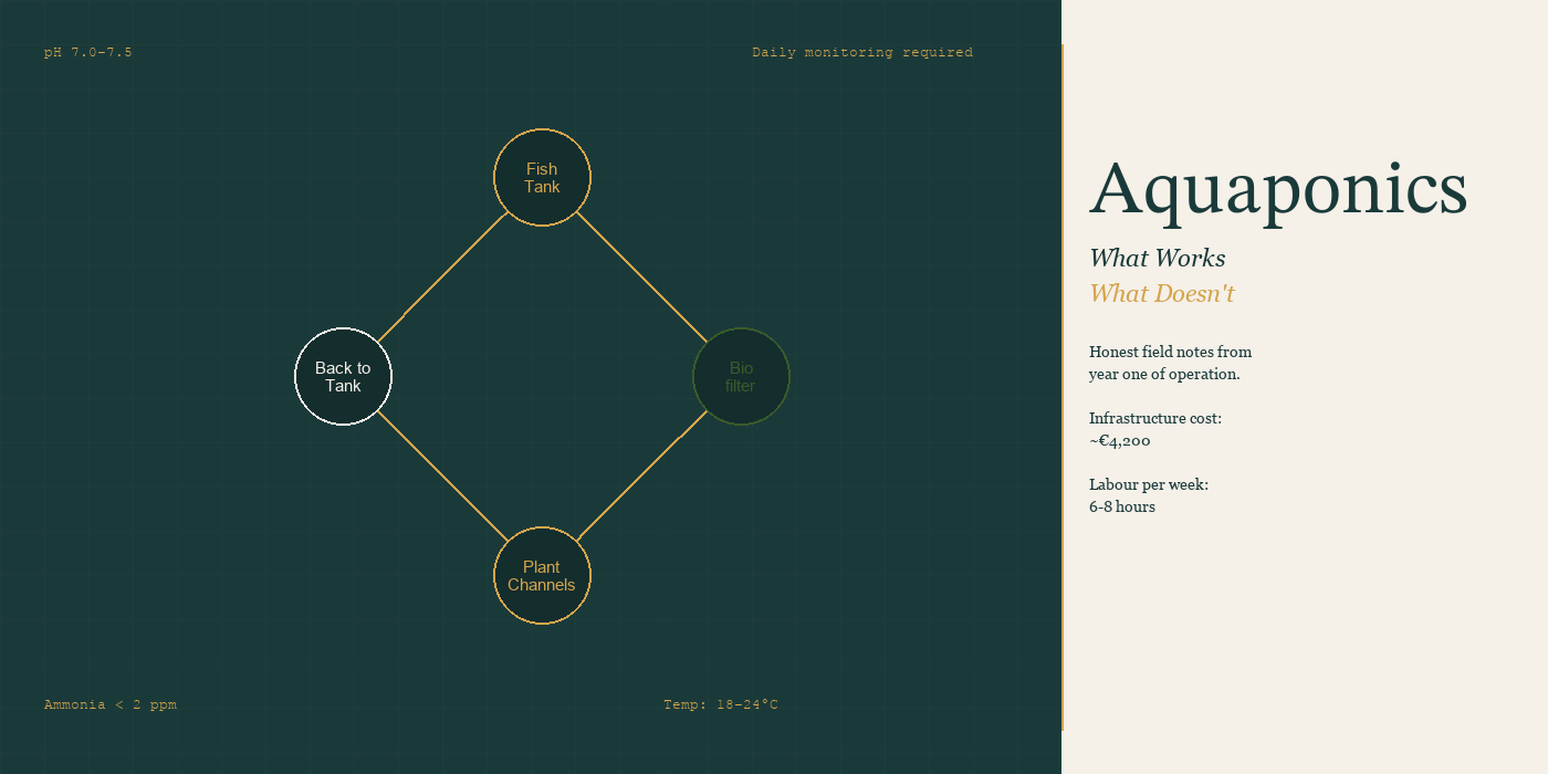Aquaponics at a Retreat: What Works and What Doesn't