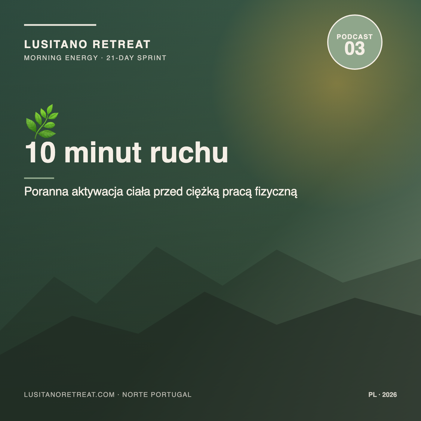 Biologiczny rozruch dla pracowników fizycznych