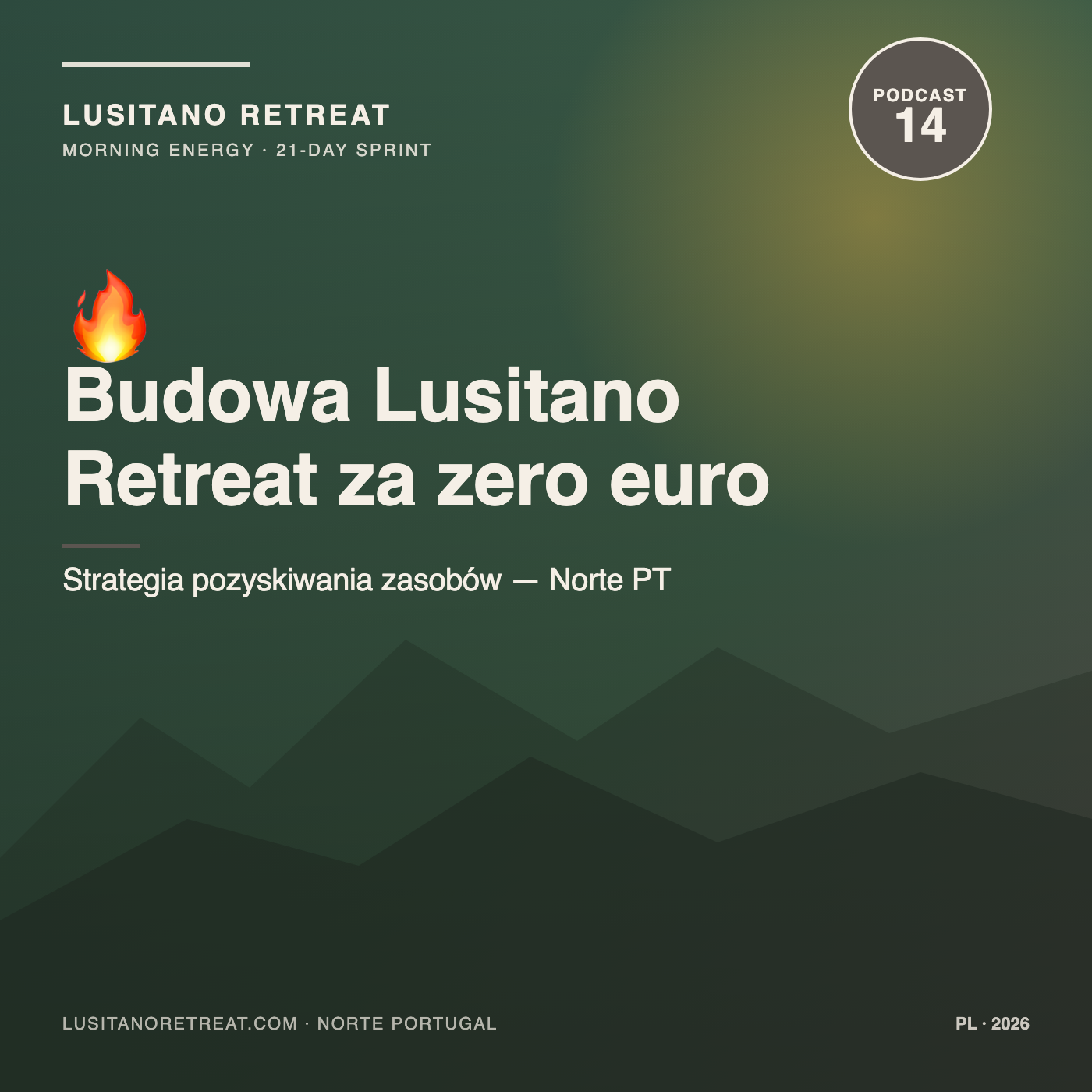 Budowa Lusitano Retreat za zero euro